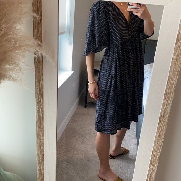 Isabel Marant Etoile flutter sleeve dress - Picture 2 of 6